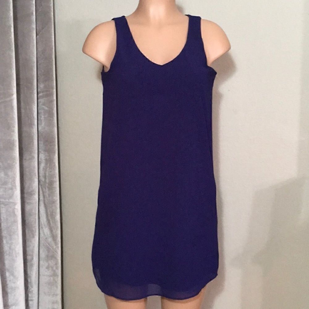 BCX blue dress. NWOT